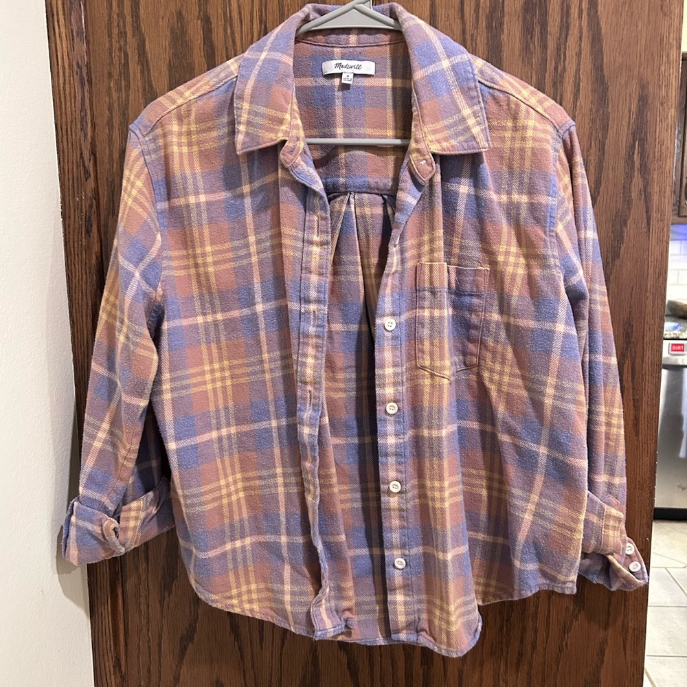 Cozy Madewell oversized flannel